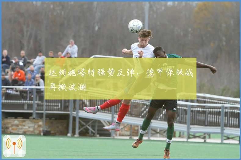 达姆施塔特强势反弹，德甲保级战再掀波澜